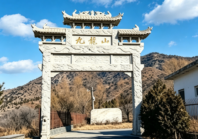 陵园入口牌坊